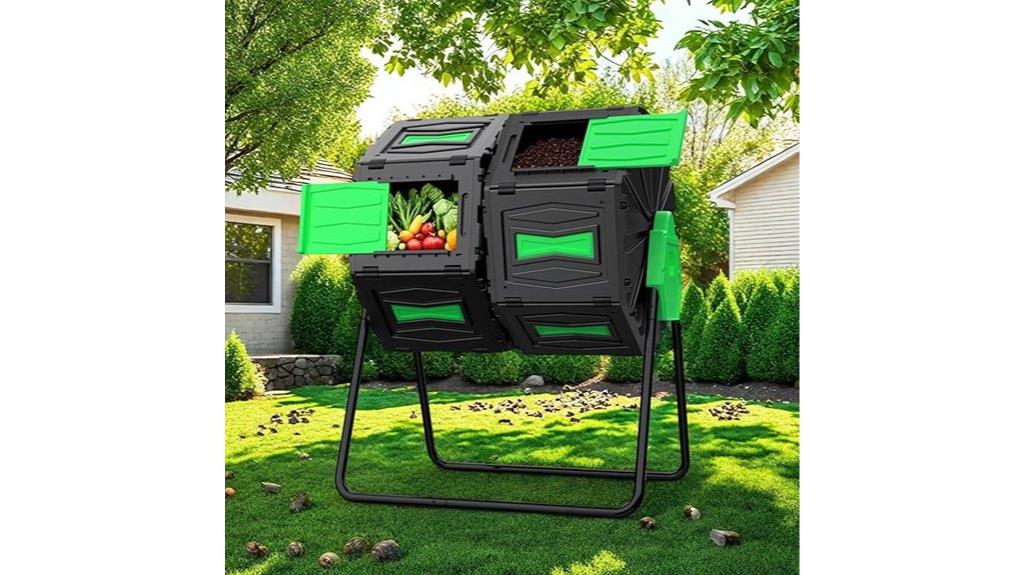 outdoor 45 gallon compost bin