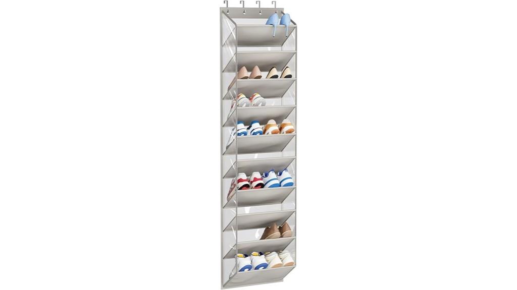 over the door shoe storage