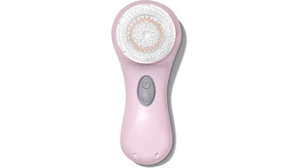 pink sonic cleansing brush