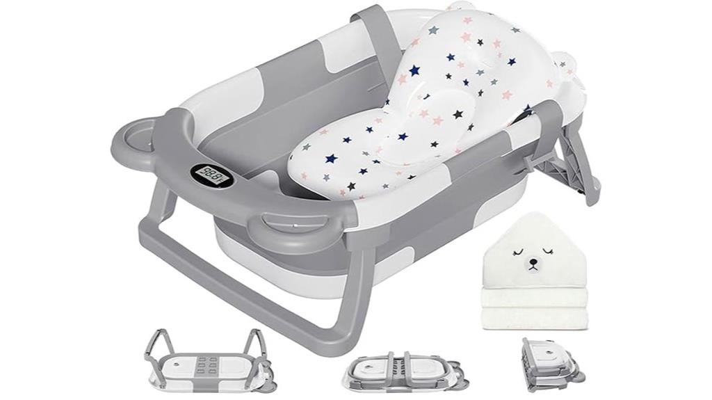 portable baby bath set