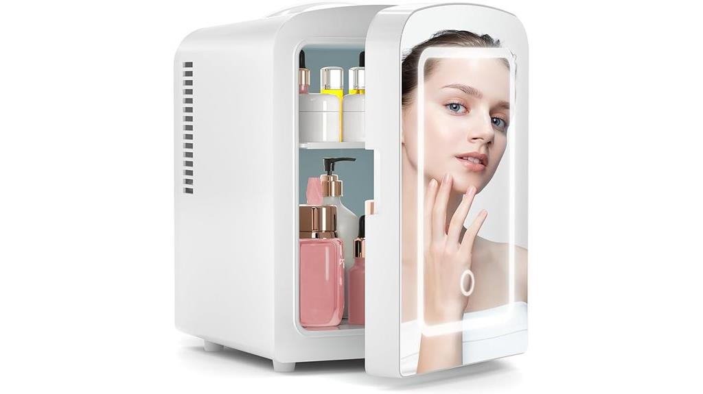 portable beauty and food fridge