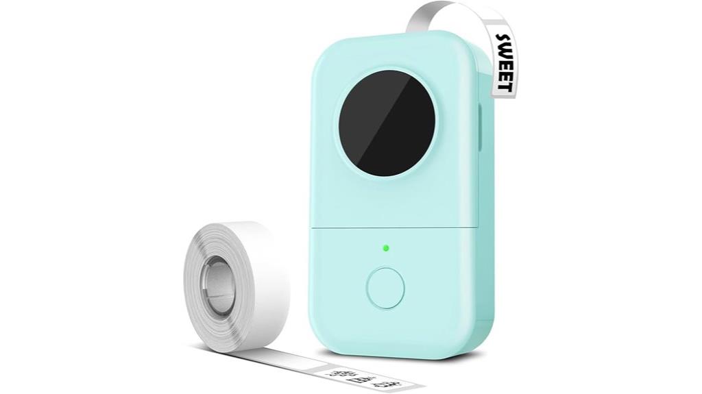 portable bluetooth label printer