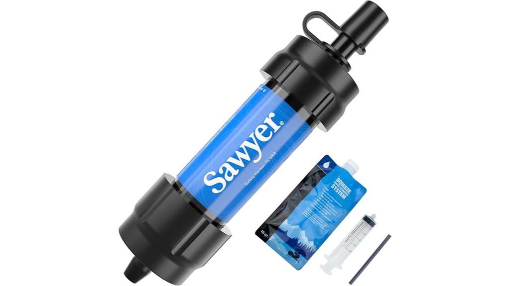 portable compact water filter