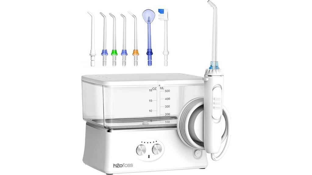 portable cordless water flosser