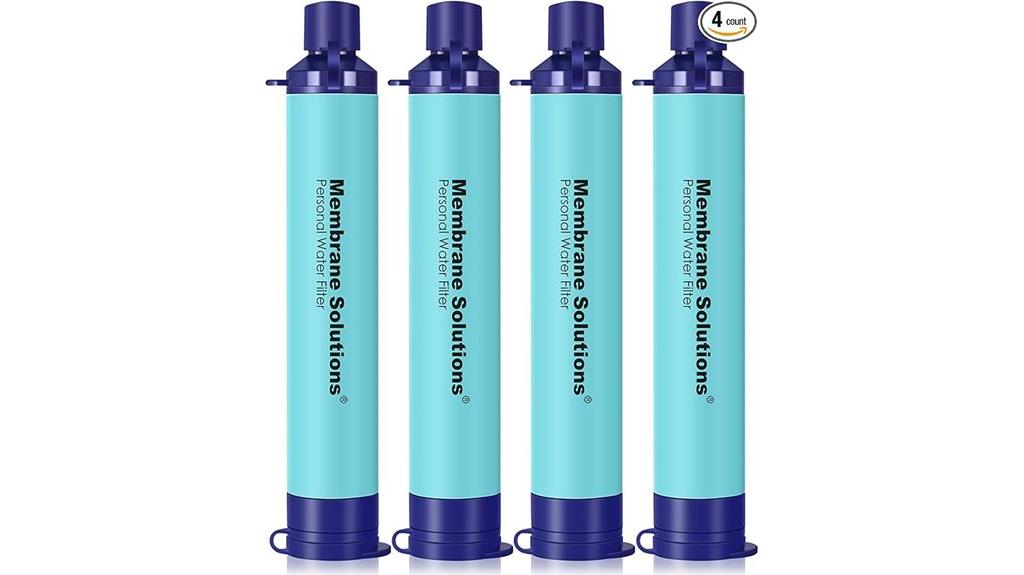 portable emergency water filter