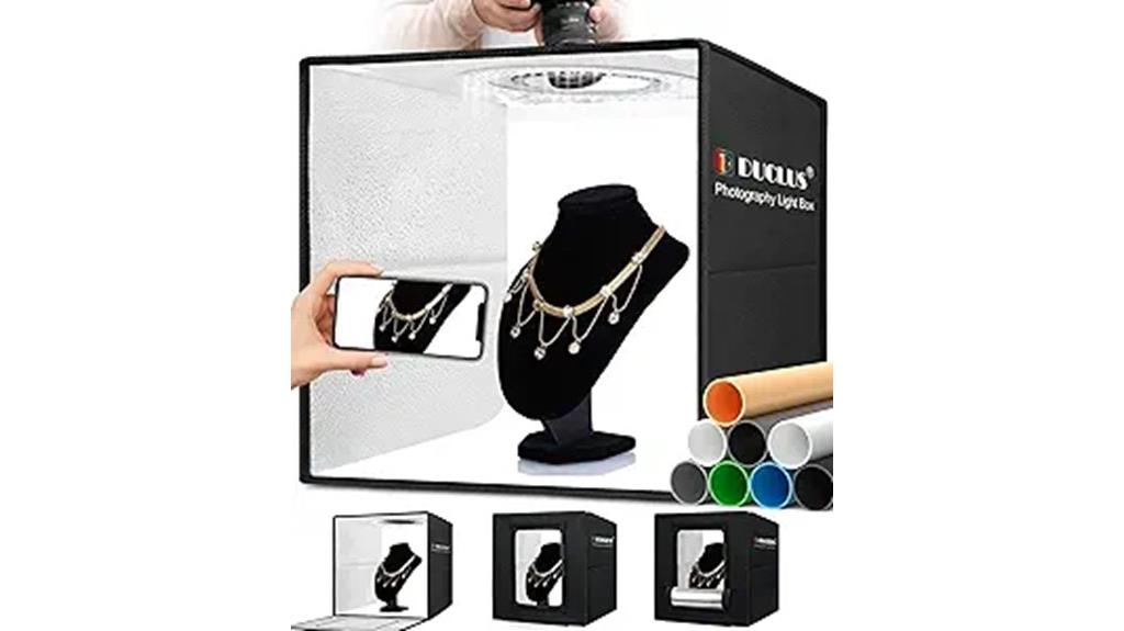 portable led photo studio