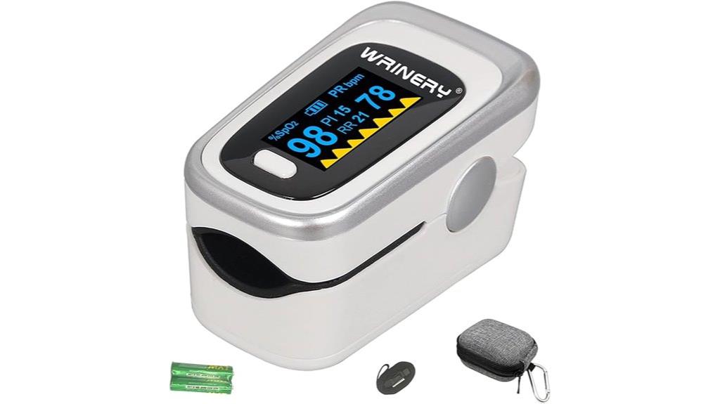 portable oled pulse oximeter