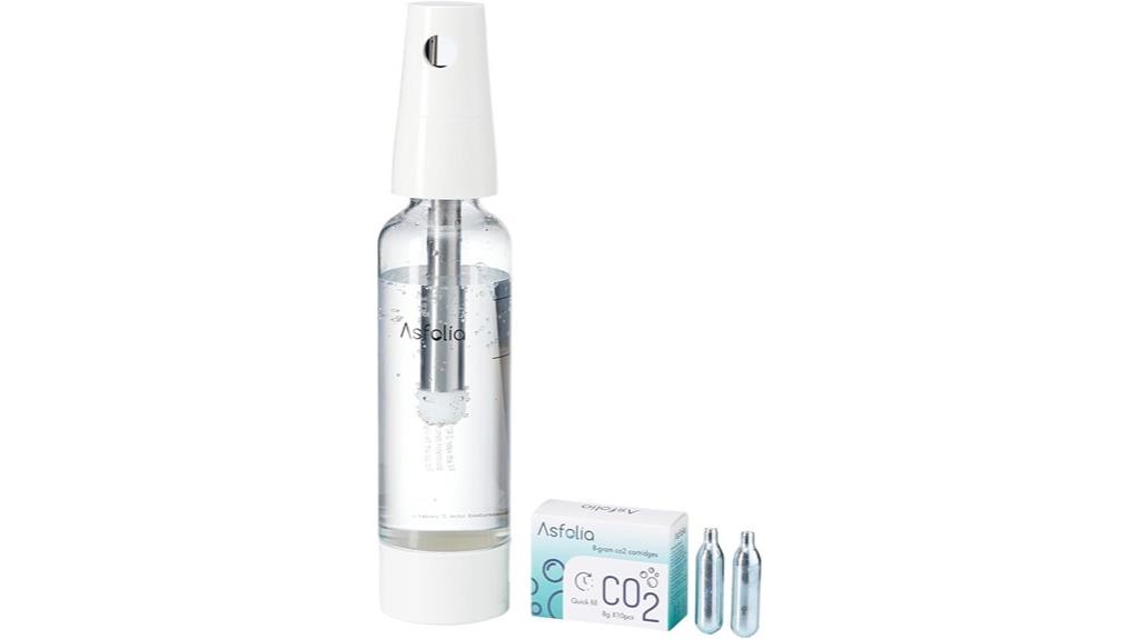 portable sparkling water device