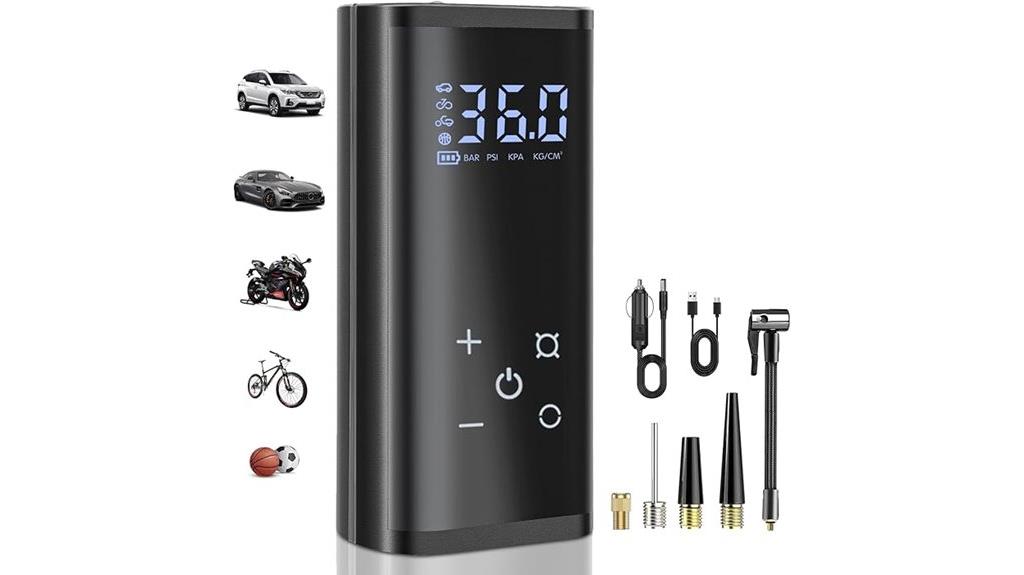 portable tire inflator