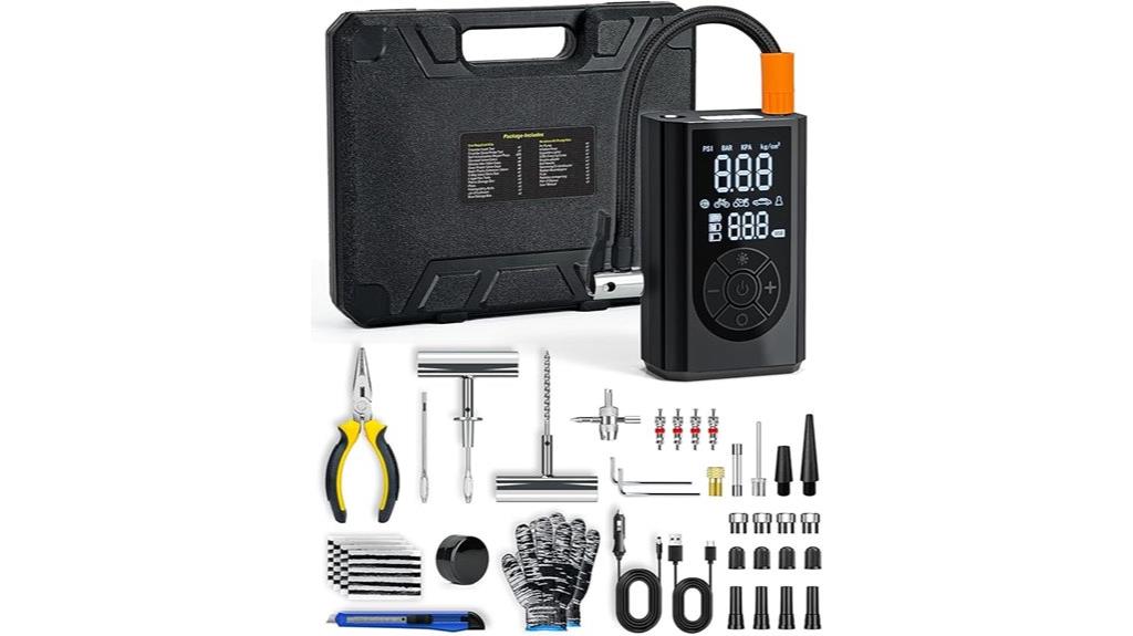 portable tire repair kit