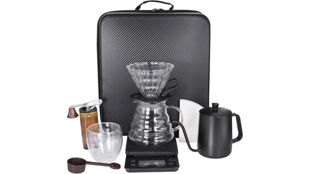 pour over coffee maker set