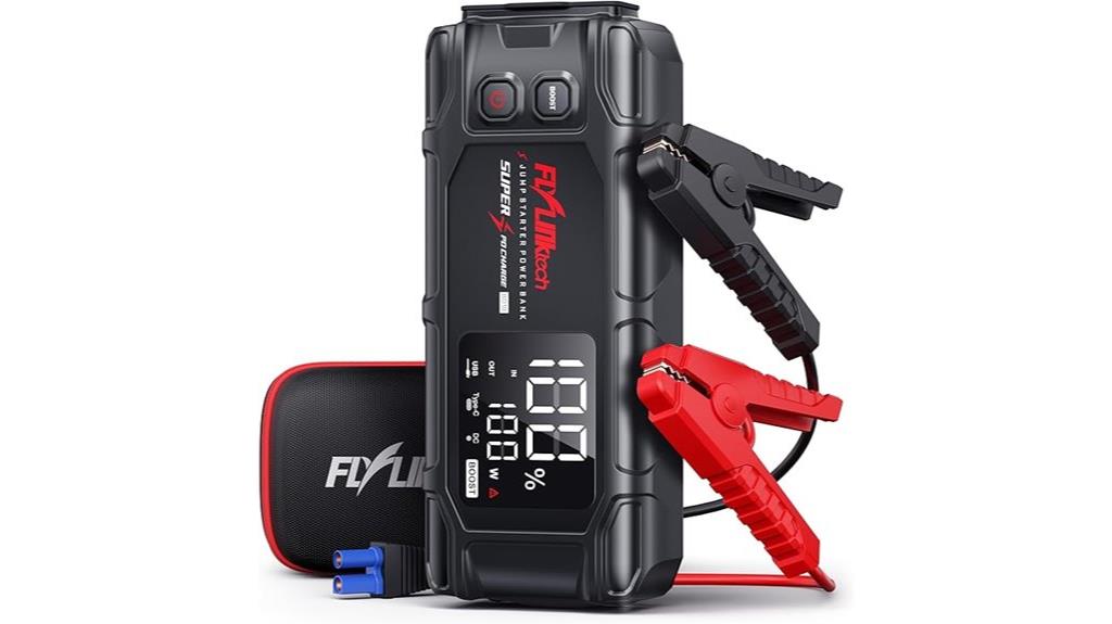 powerful car jump starter
