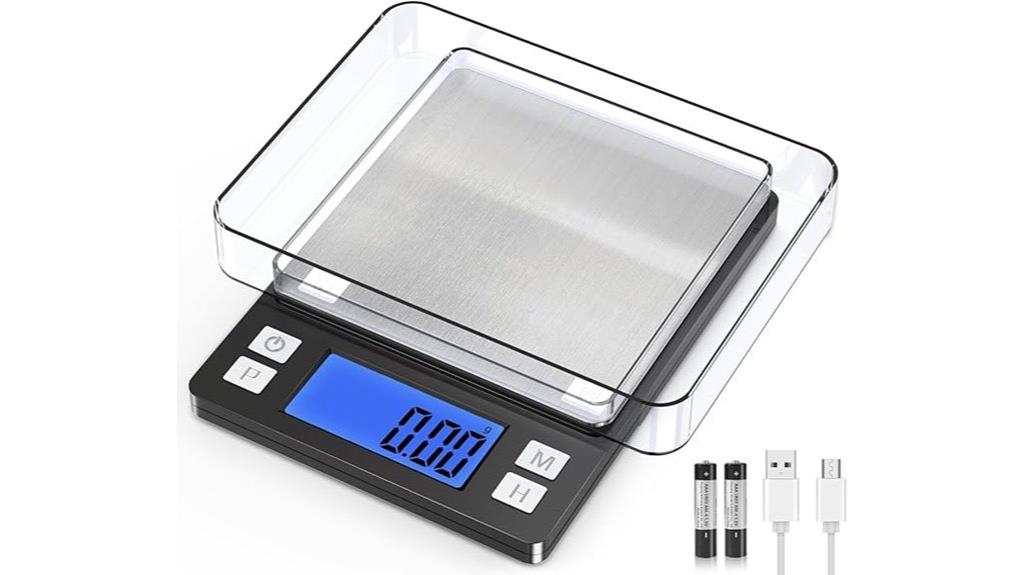 precise usb rechargeable scale