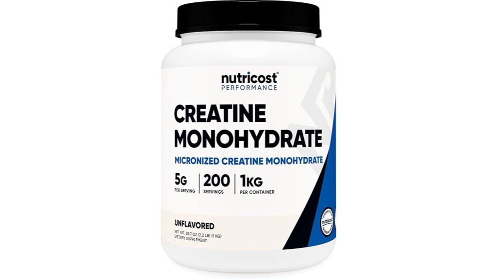 pure micronized creatine powder