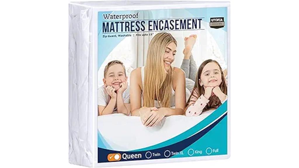 queen waterproof mattress protector