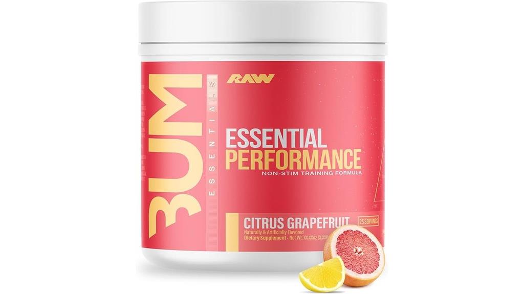 raw pre workout powder