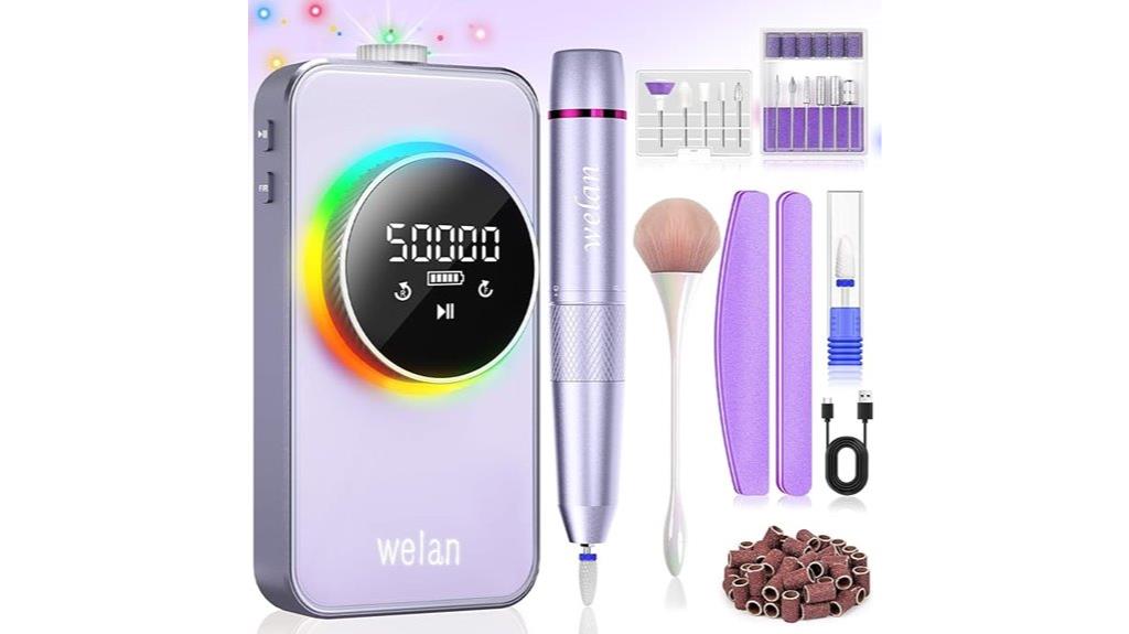 rechargeable professional nail drill