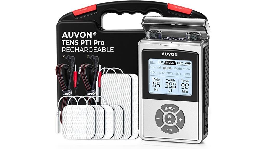 rechargeable tens muscle stimulator