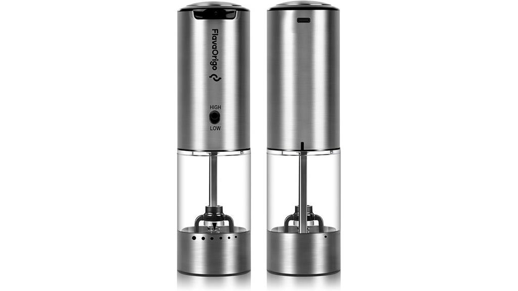 rechargeable usb c grinder set