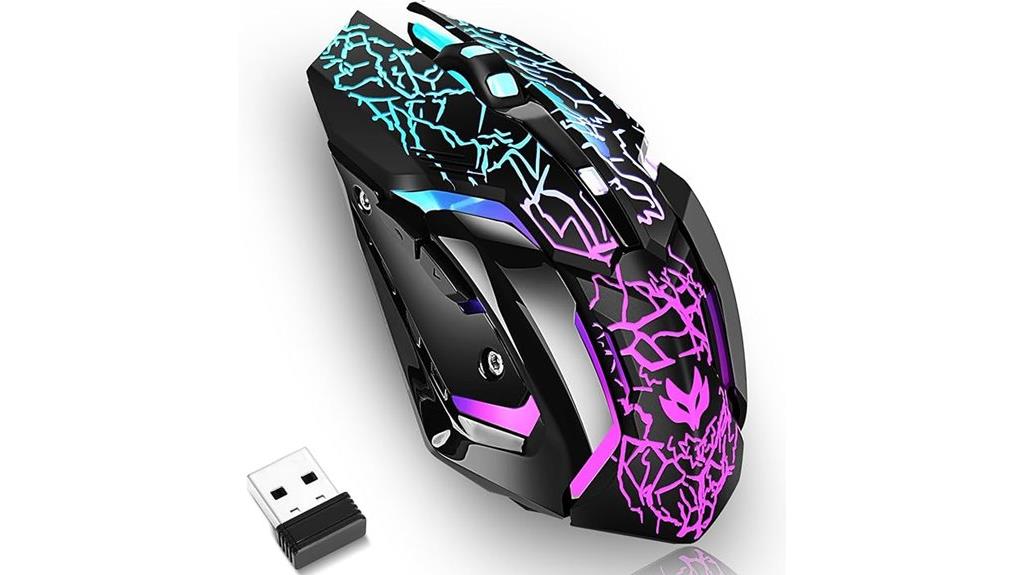 rechargeable wireless gaming mouse