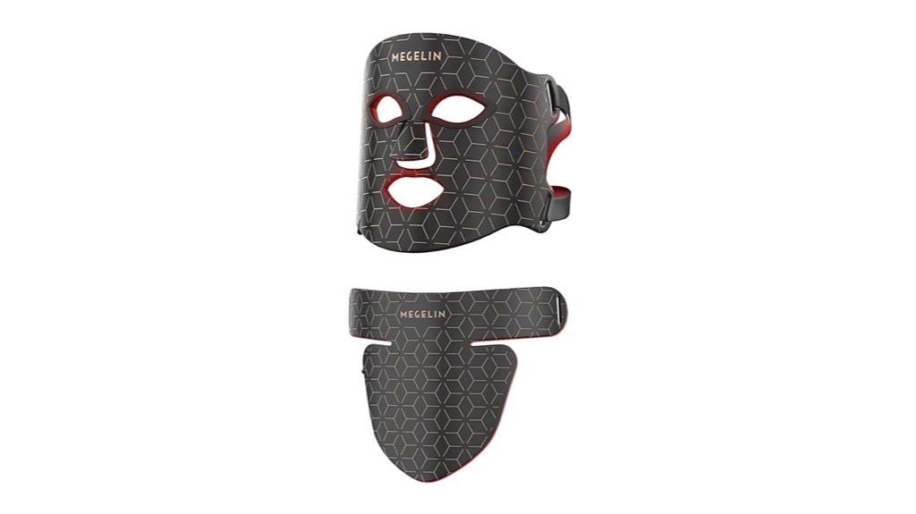 red light facial mask