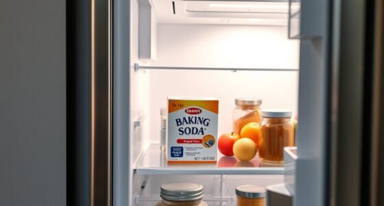 refrigerator odors neutralized naturally