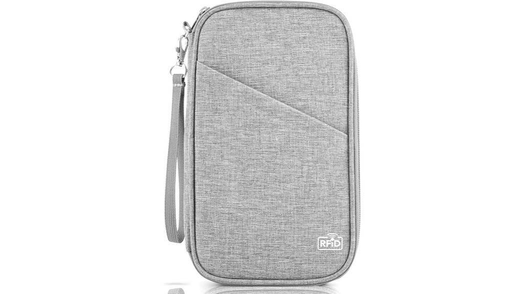 rfid blocking travel wallet