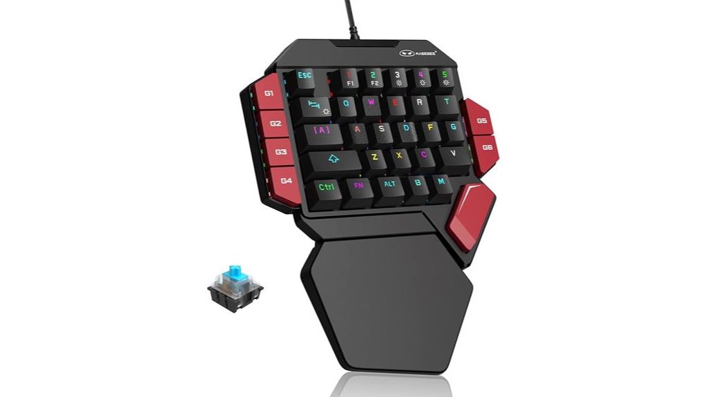 rgb backlit gaming keyboard