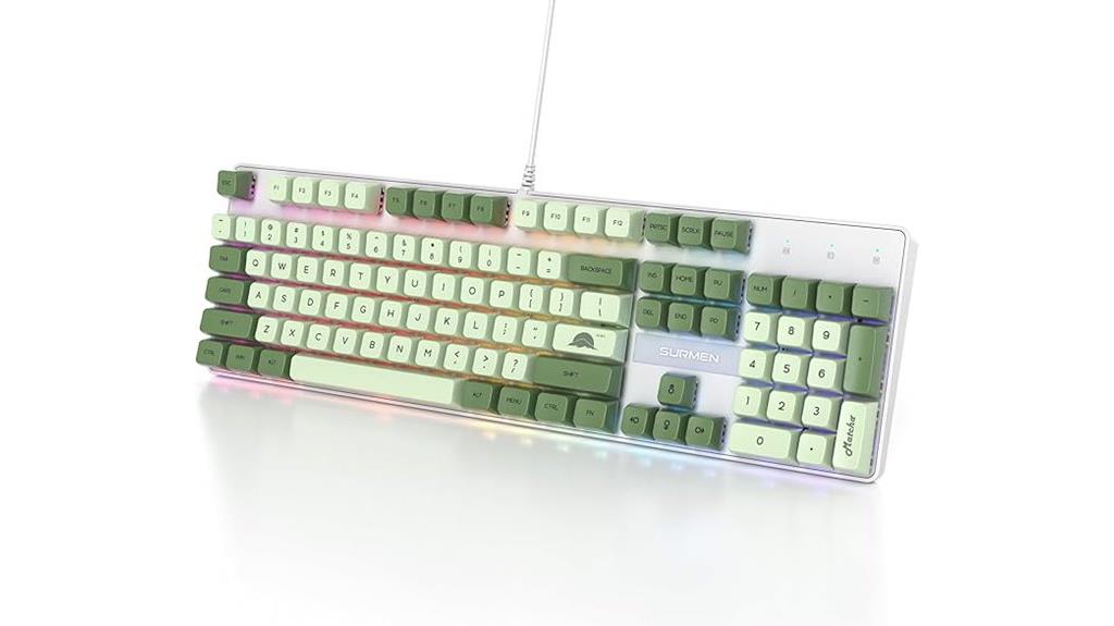 rgb backlit red switches