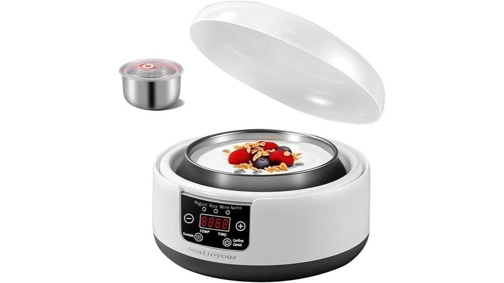 sealjoyous yogurt maker