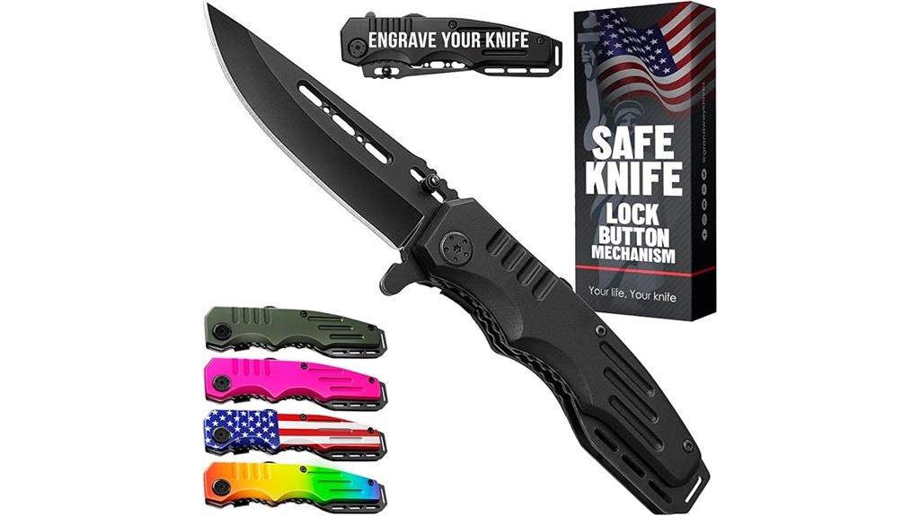secure sharp folding knife