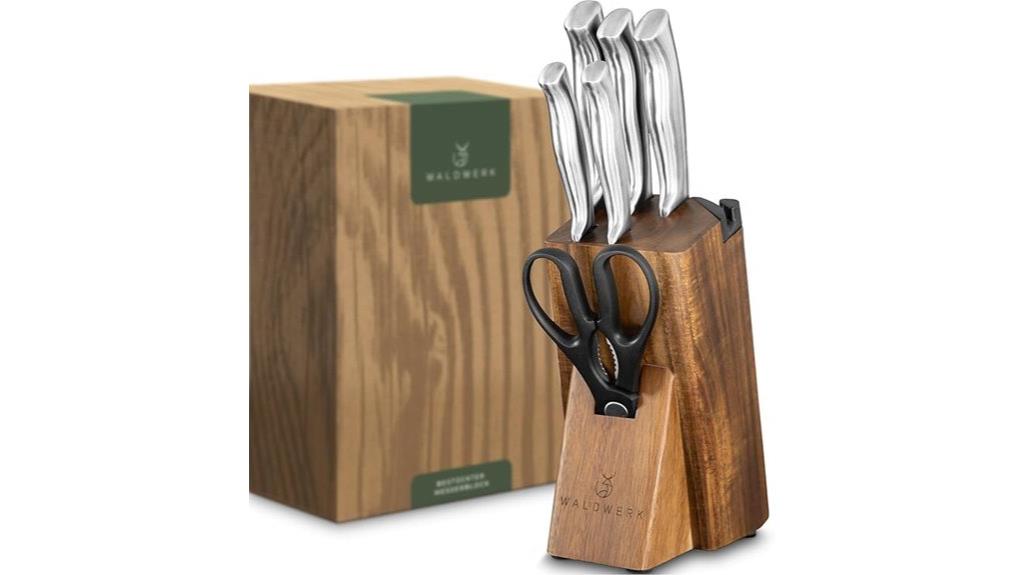 seven piece knife set
