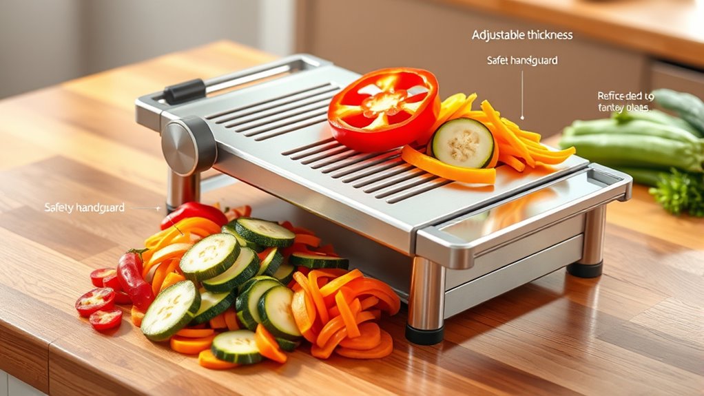 sharp safe adjustable slicer