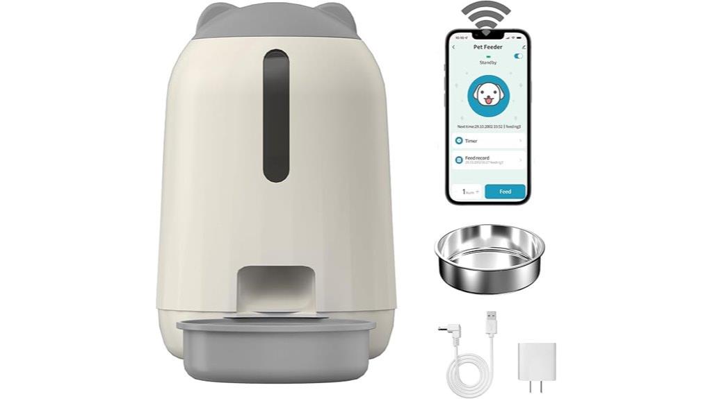 smart wifi cat feeder