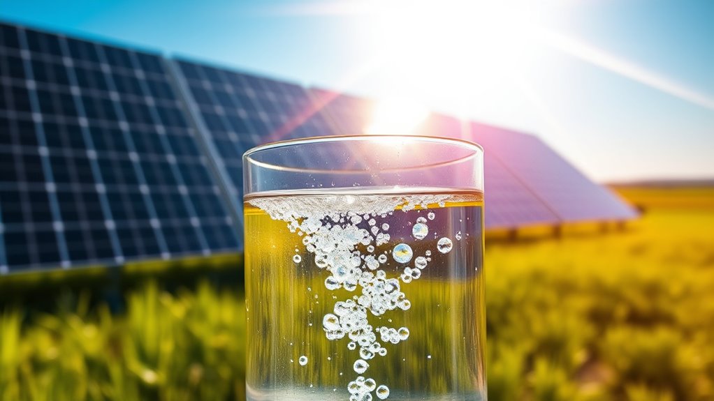 solar powered water splitting