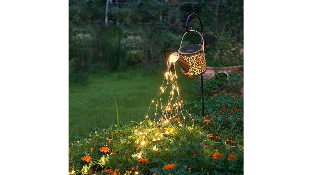 solar powered waterproof garden decor