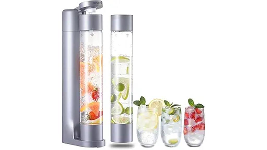 sparkling water machine set