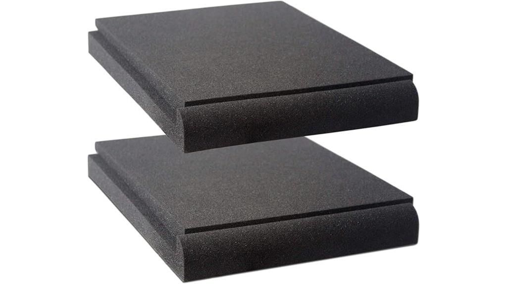 speaker size isolation pads