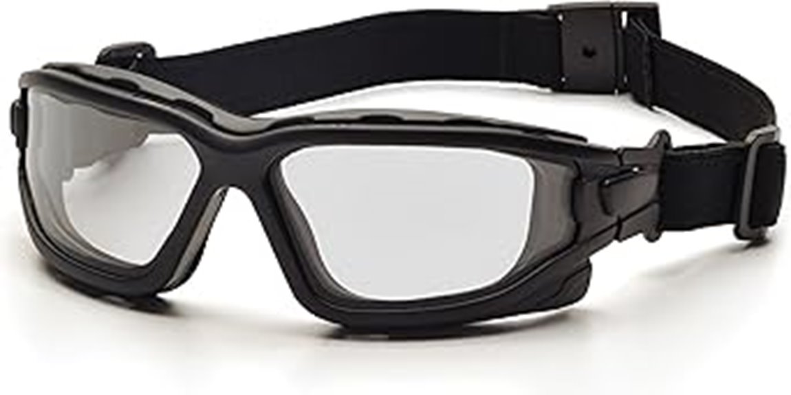 sporty anti fog goggles
