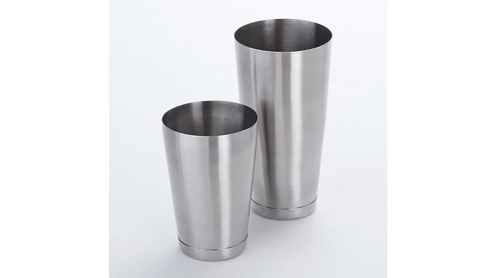 stainless steel boston shaker