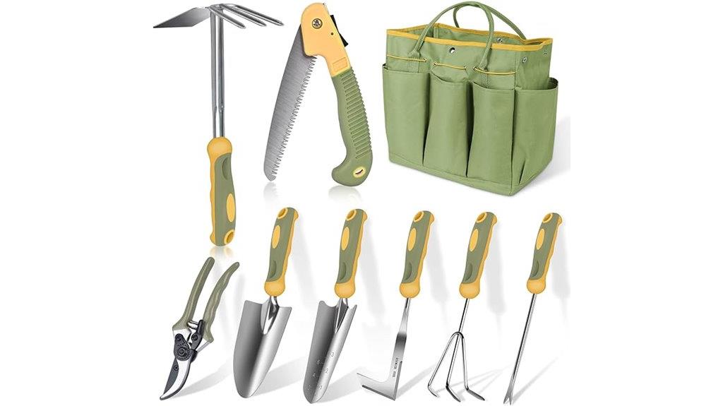 stainless steel gardening tools