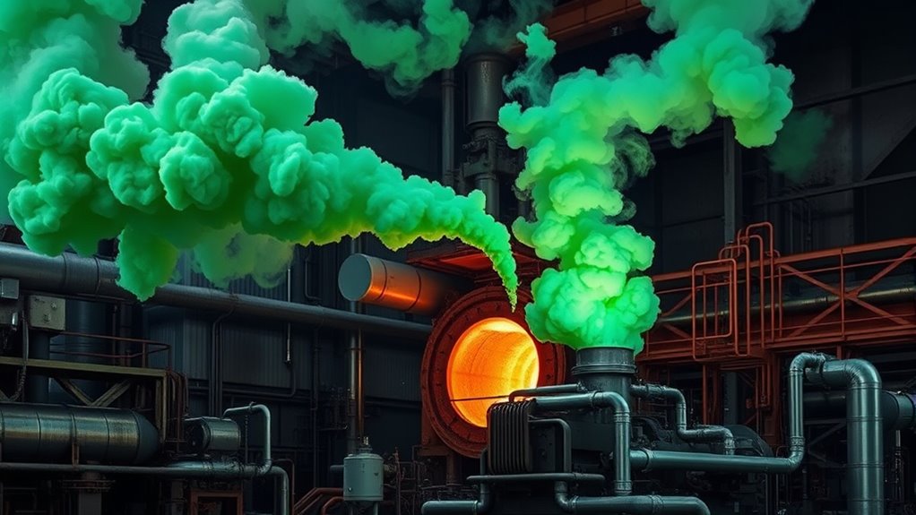 steel production emission reduction