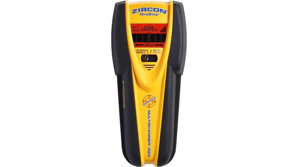 stud finder with metal detection