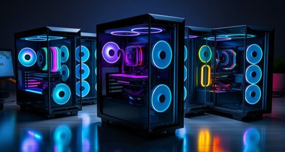 stylish tempered glass pc cases