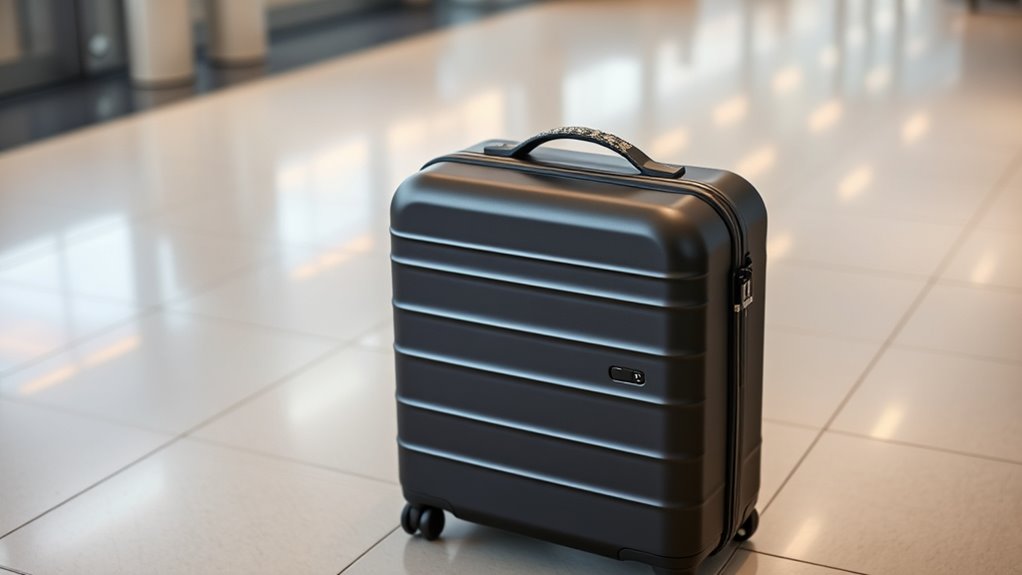 stylish usb charging luggage