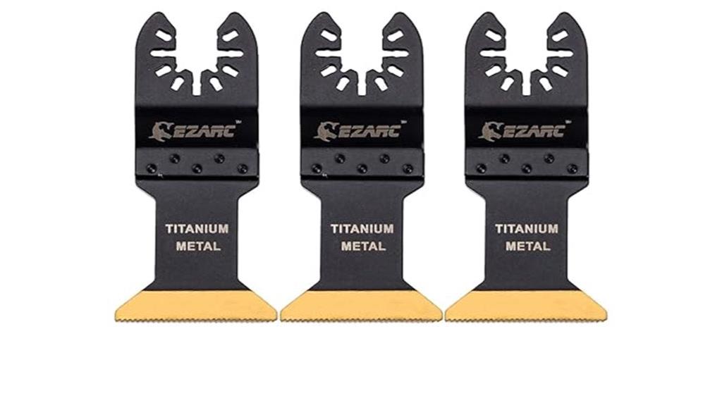 titanium oscillating tool blades