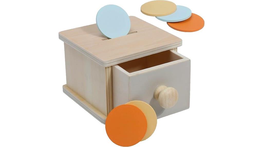toddler montessori coin box
