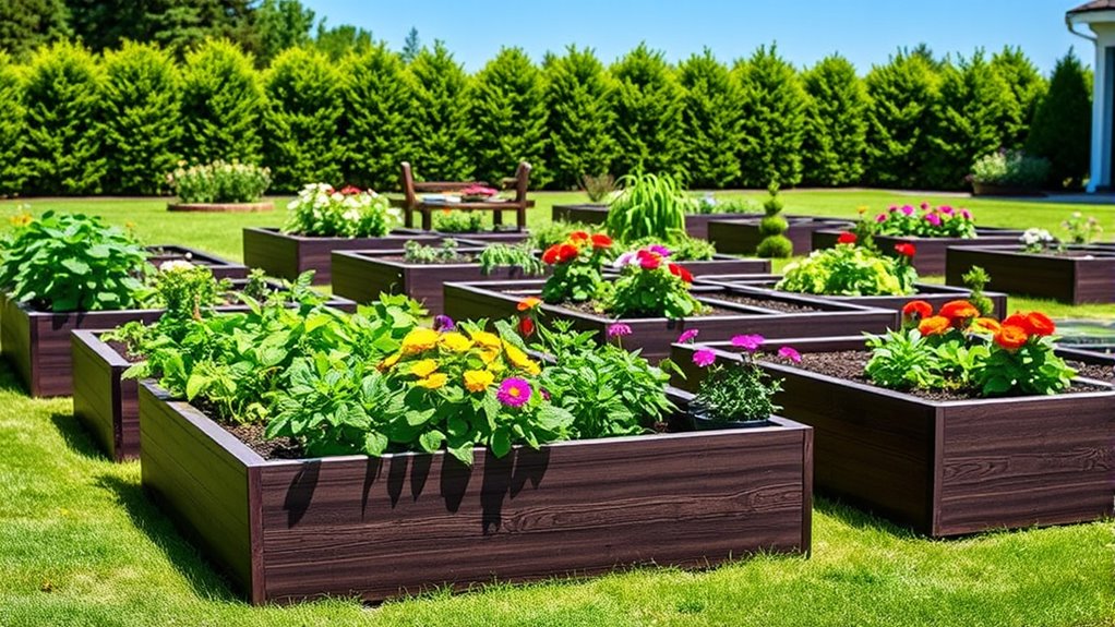 top composite garden bed kits