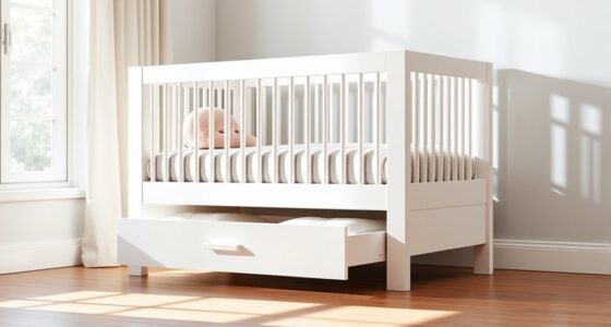 top convertible cribs with drawers