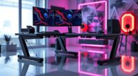 top l shaped gaming desks